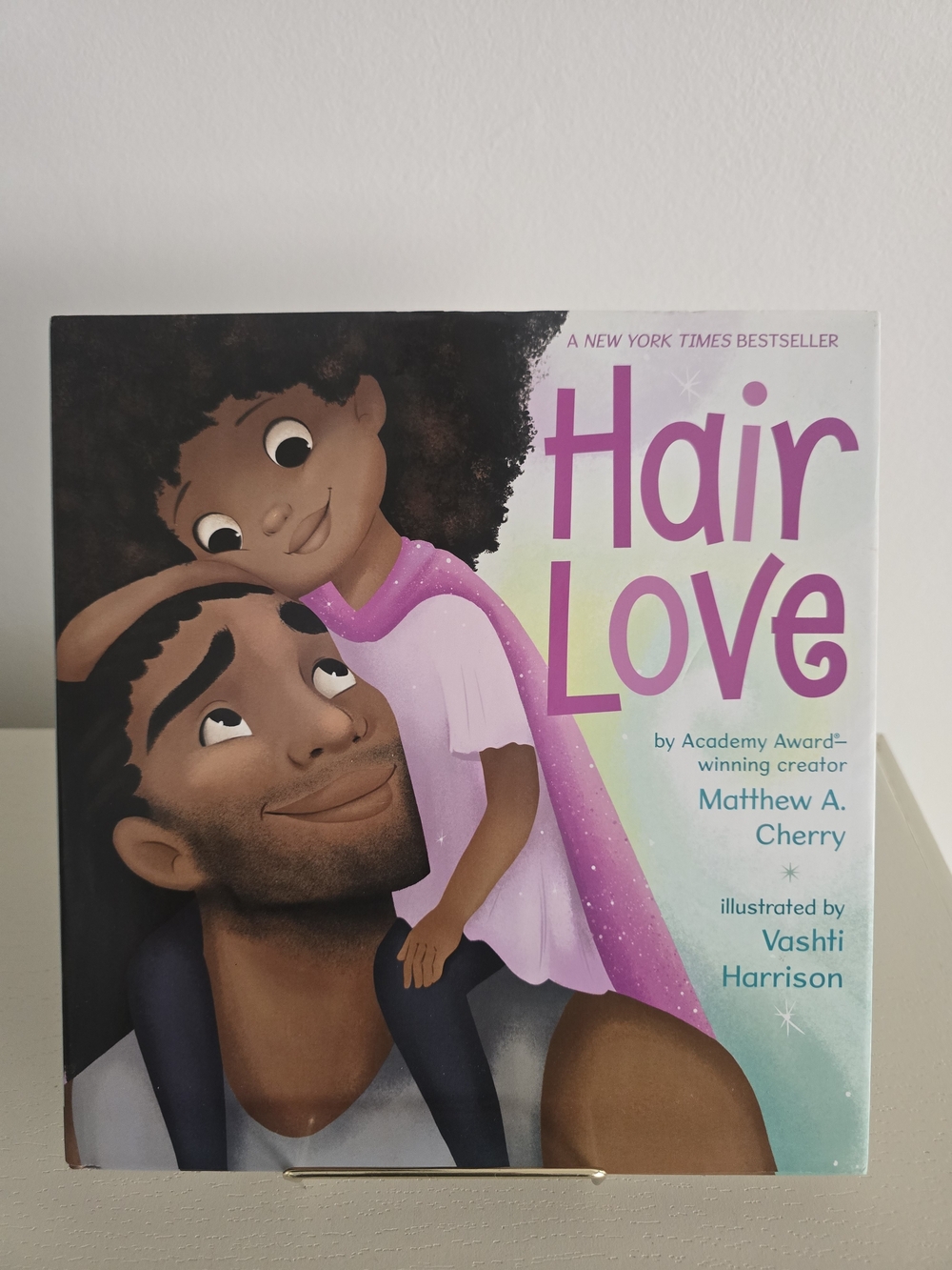 Hair Love Kids Book - Pink